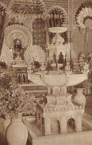 Kiosk Maurów, w pobliżu Zamku Królów Bawarii Linderhof