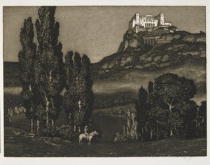 Gralsburg autorstwa Otto Fischer