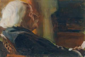 Kompozytor Karl Goldmark autorstwa Otto Friedrich