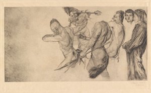 Dante i Virgil odwiedzają piekło (Inferno Canto 22)