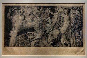 Dante i Wergiliusz w piekle