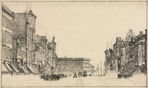 Śródmieście, Cleveland autorstwa Otto H. Bacher
