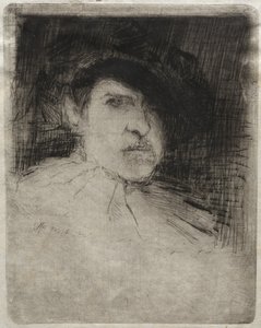 Autoportret w kostiumie, 1880. autorstwa Otto H. Bacher