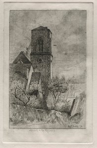 Wieża Dzwonów, 1878. autorstwa Otto H. Bacher