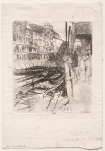 Via Garibaldi, koniec XIX-początek XX wieku. autorstwa Otto H. Bacher