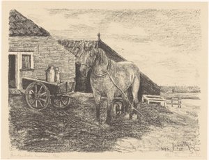 Klacz Ameland (oryginalny tytuł na obiekcie)