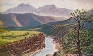 "Bośnia...", ok. 1920 r. autorstwa Otto Holbach