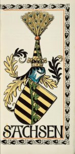 Saksonia autorstwa Otto Hupp