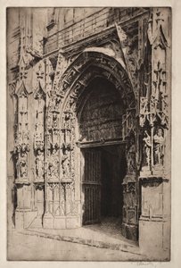 Portrail Central, Eglise St. Merri, Paryż
