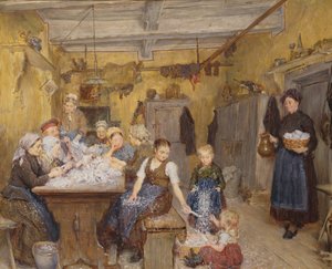 Pióra i puch, 1884