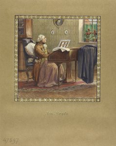 Joseph Haydn przy fortepianie, 1917