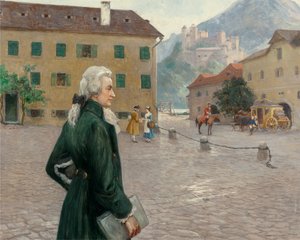 Młody Mozart w Salzburgu.