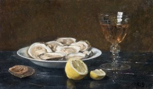 Ostrygi autorstwa Otto Scholderer