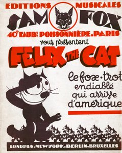 Kot Feliks. (grafika, ok. 1930) autorstwa Otto and Sullivan Pat Messmer
