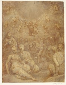 Scena mitologiczna (?) autorstwa Otto van Veen