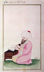 Sztuka osmańska: szef prawa. Wydruki z rękopisu autorstwa Ottoman School