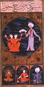 SUW.TURA 242 f.12v Gemini, autorstwa Ottoman School