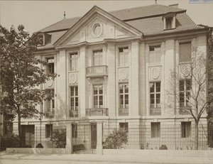 Messel, Alfred - Berlin - Rezydencja dr Eduarda Simona, dawna Victoriastrasse 7 - 1902 1904 autorstwa Ottomar Anschütz