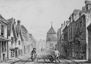 Cheesehill Street Winchester, c.1830 (grawerowanie)