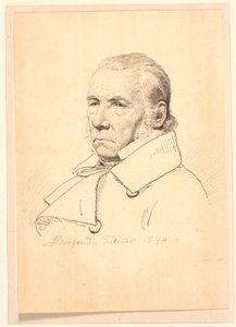 Smedemester og brandmajor Borchard von Werden, H.E. Freunds svigerfar. autorstwa P.C. Skovgaard