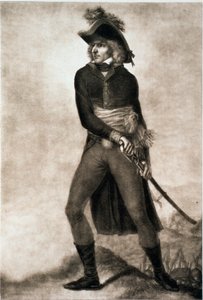 Karol XIV Johan Szwecji, kiedy był feldmarszałkiem Francji, ok. 1804-c1810 autorstwa PM Mix