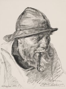Szef rybaka ze Skagen autorstwa Peder Severin Krøyer