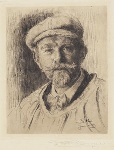 Autoportret autorstwa Peder Severin Krøyer