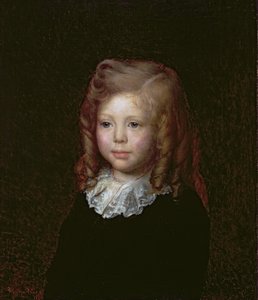 Sir Winston Churchill, w wieku czterech lat autorstwa P. Ayron Ward