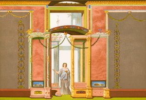 Pompejańska dekoracja ścienna