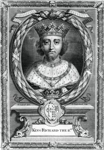 Ryszard II, król Anglii.