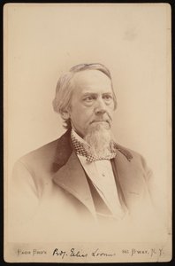 Portret Eliasa Loomisa 1811-1889, w latach 1883-1889. autorstwa Pach Bros