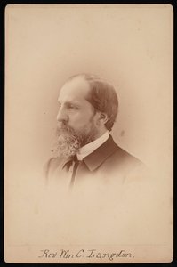 Portret ks. Williama Chauncy Langdona 1831-1895, ok. 1881 r. autorstwa Pach Bros