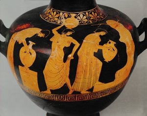 Trakijskie kobiety przy studni ... autorstwa Painter Aegisthus