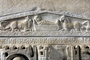 Sarkofag Stylichona (marmur) autorstwa Paleo Christian