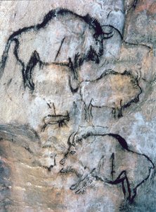 Ranny żubr, magdalen (malowidło jaskiniowe)
