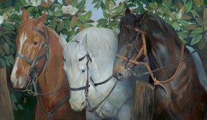 Rescued, 2014 (olej na płótnie)