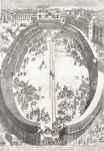 Duży składany talerz Teatru Wielkiego, 1680 autorstwa Paolo Amato