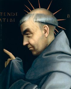 Św. Bernard ze Sieny, autorstwa Cavazzoli (1486-1522)