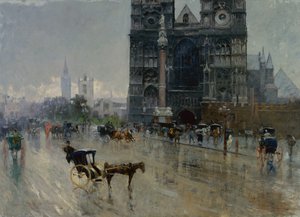 Sanktuarium, Westminster (olej na płótnie)
