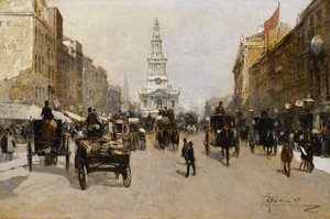 Strand, Londyn, 1888