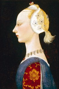Młoda Dama Mody, 1462-1465 autorstwa Paolo Uccello