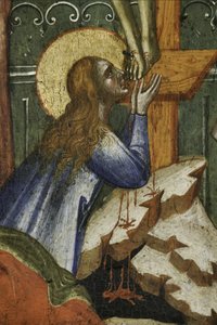 Maria Magdalena, fragment z Poliptyku Ukrzyżowania ze świętymi autorstwa Paolo Veneziano