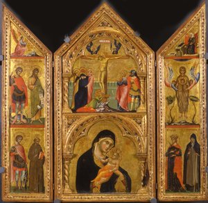 Ołtarz przenośny, ok. 1335