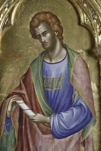 Św. Filip, fragment 1630085 Poliptyk ze świętymi autorstwa Paolo Veneziano