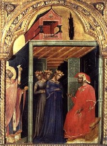 Jałmużna św. Mikołaja autorstwa Paolo Veneziano