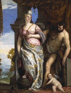 Alegoria mądrości i siły autorstwa Paolo Veronese