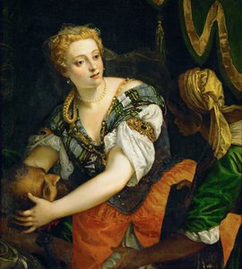 Judyta z głową Holofernesa autorstwa Paolo Veronese
