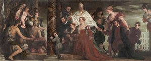 Madonna rodziny Cuccina autorstwa Paolo Veronese
