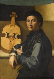 Portret altowiolisty autorstwa Paolo Zacchia the Elder