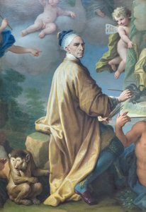 Autoportret, post 1714, Paolo de Matteis (olej na płótnie) autorstwa Paolo di Matteis